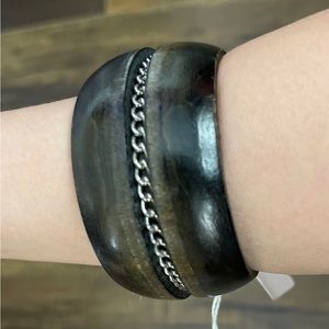 Wooden Bangle Bracelet